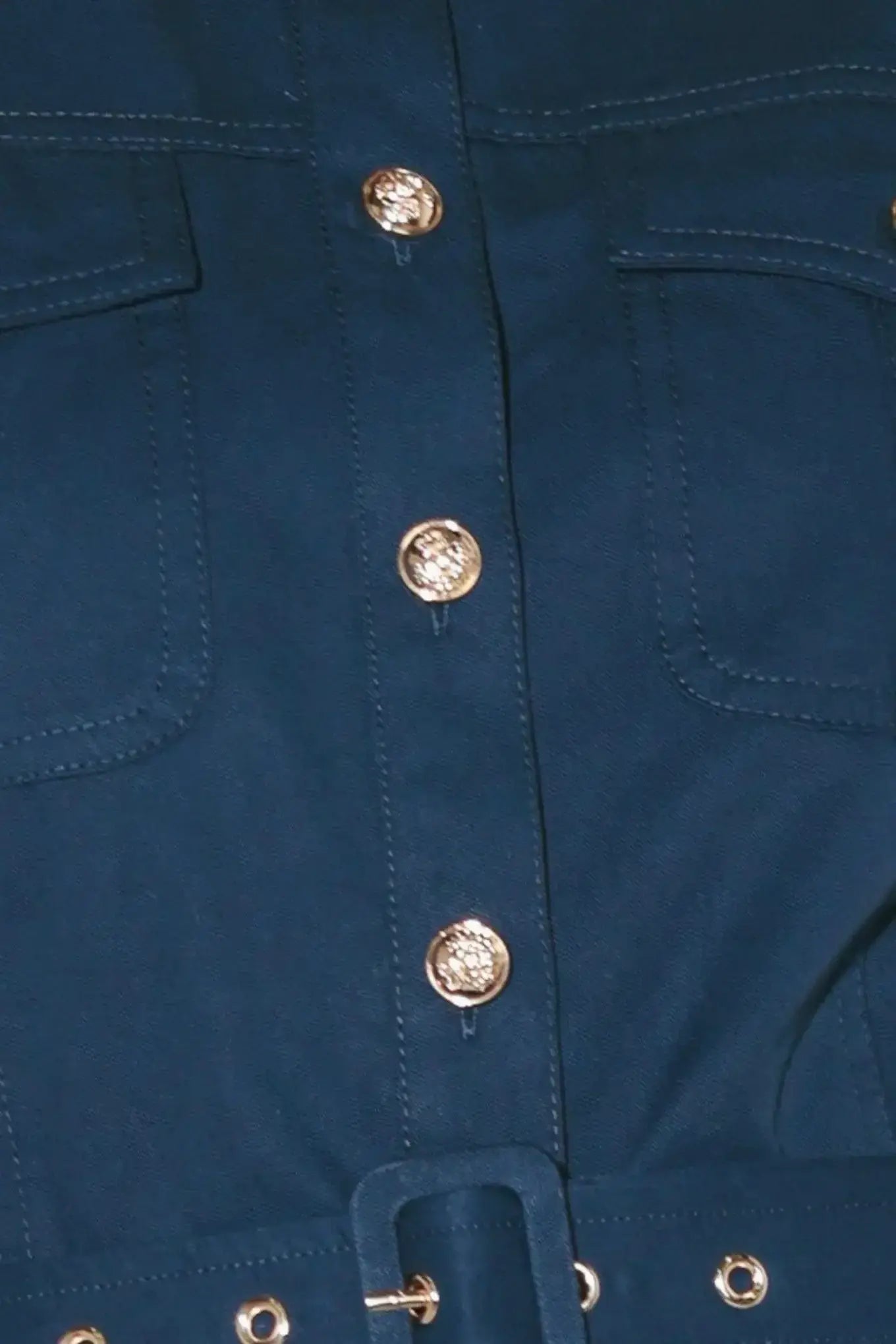CLASSIC AUTHORITY WOVEN MIDI DRESS - Flying Tomato - Flyclothing LLC