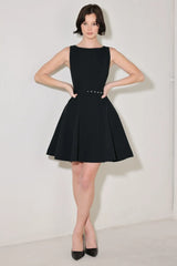 ALL EYES ON YOU WOVEN MINI DRESS - Flying Tomato - Flyclothing LLC