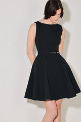 ALL EYES ON YOU WOVEN MINI DRESS - Flying Tomato - Flyclothing LLC