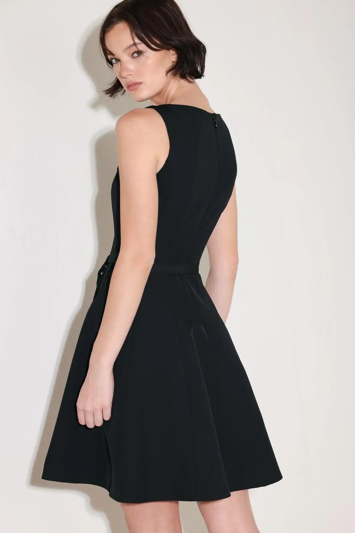 ALL EYES ON YOU WOVEN MINI DRESS - Flying Tomato - Flyclothing LLC