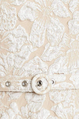 STATEMENT IN IVORY WOVEN MIDI DRESS - Flying Tomato - Flyclothing LLC