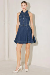 COOL GIRL COMEBACK DENIM MINI DRESS - Flying Tomato - Flyclothing LLC