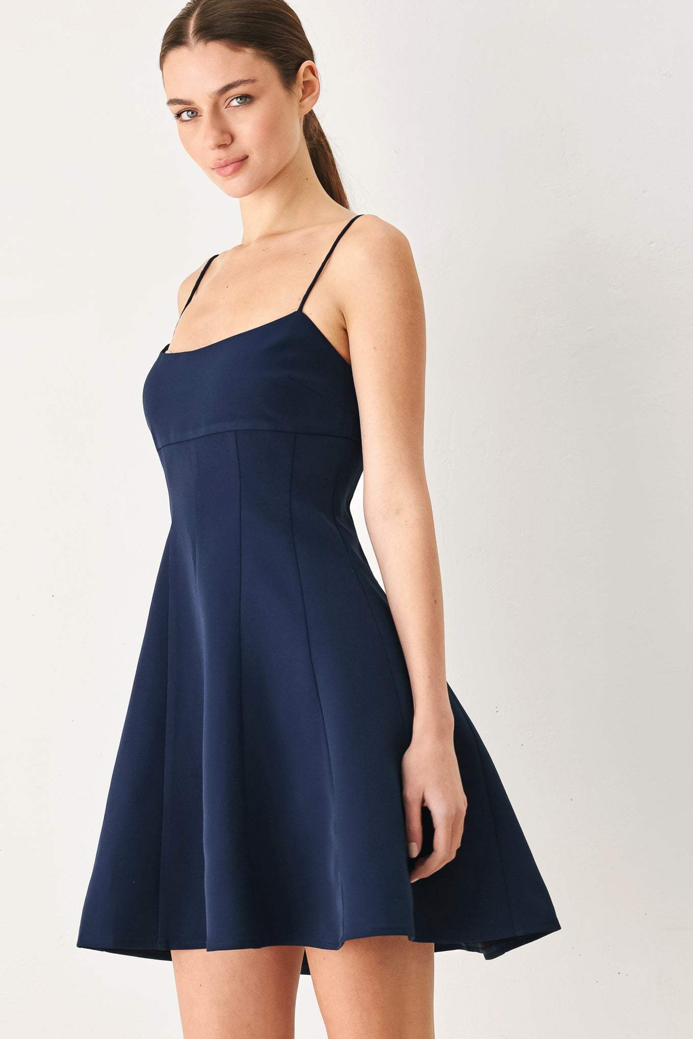 FRESH LINE WOVEN CAMI DRESS - Flying Tomato - Flyclothing LLC