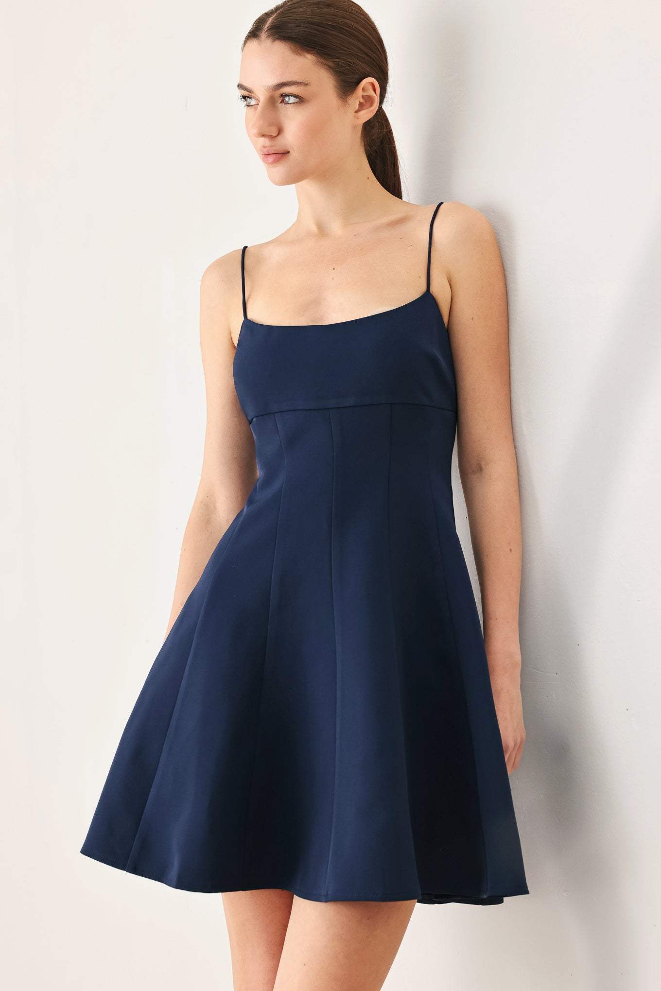 FRESH LINE WOVEN CAMI DRESS - Flying Tomato - Flyclothing LLC