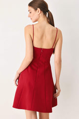 FRESH LINE WOVEN CAMI DRESS - Flying Tomato - Flyclothing LLC