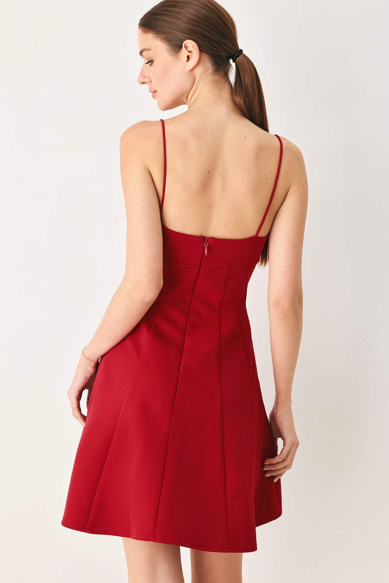FRESH LINE WOVEN CAMI DRESS - Flying Tomato - Flyclothing LLC