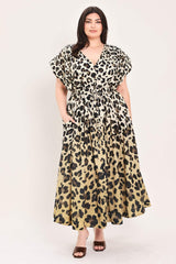 WILD MUSE WOVEN MIDI DRESS - Flying Tomato - Flyclothing LLC