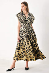 WILD MUSE WOVEN MIDI DRESS - Flying Tomato - Flyclothing LLC