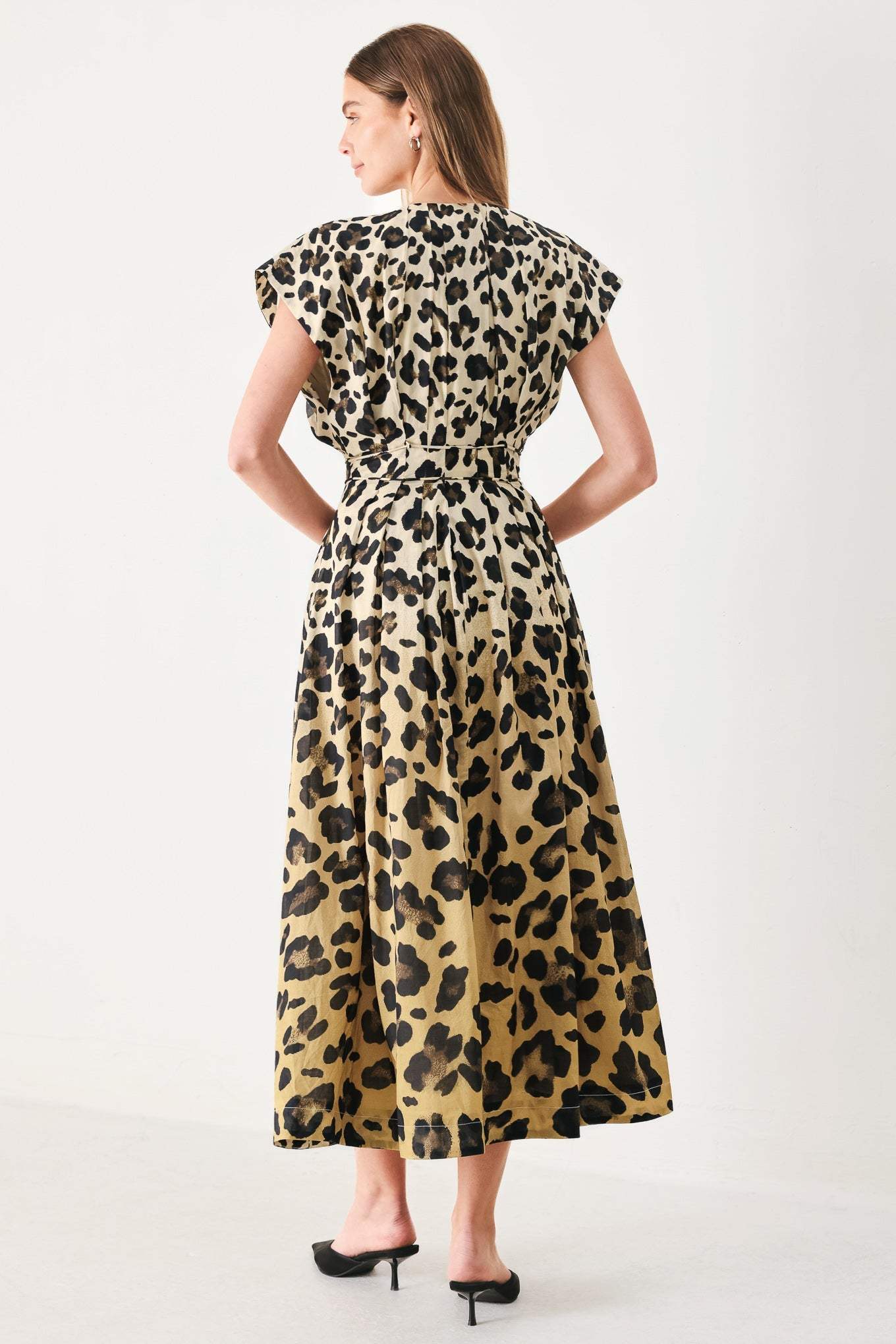WILD MUSE WOVEN MIDI DRESS - Flying Tomato - Flyclothing LLC