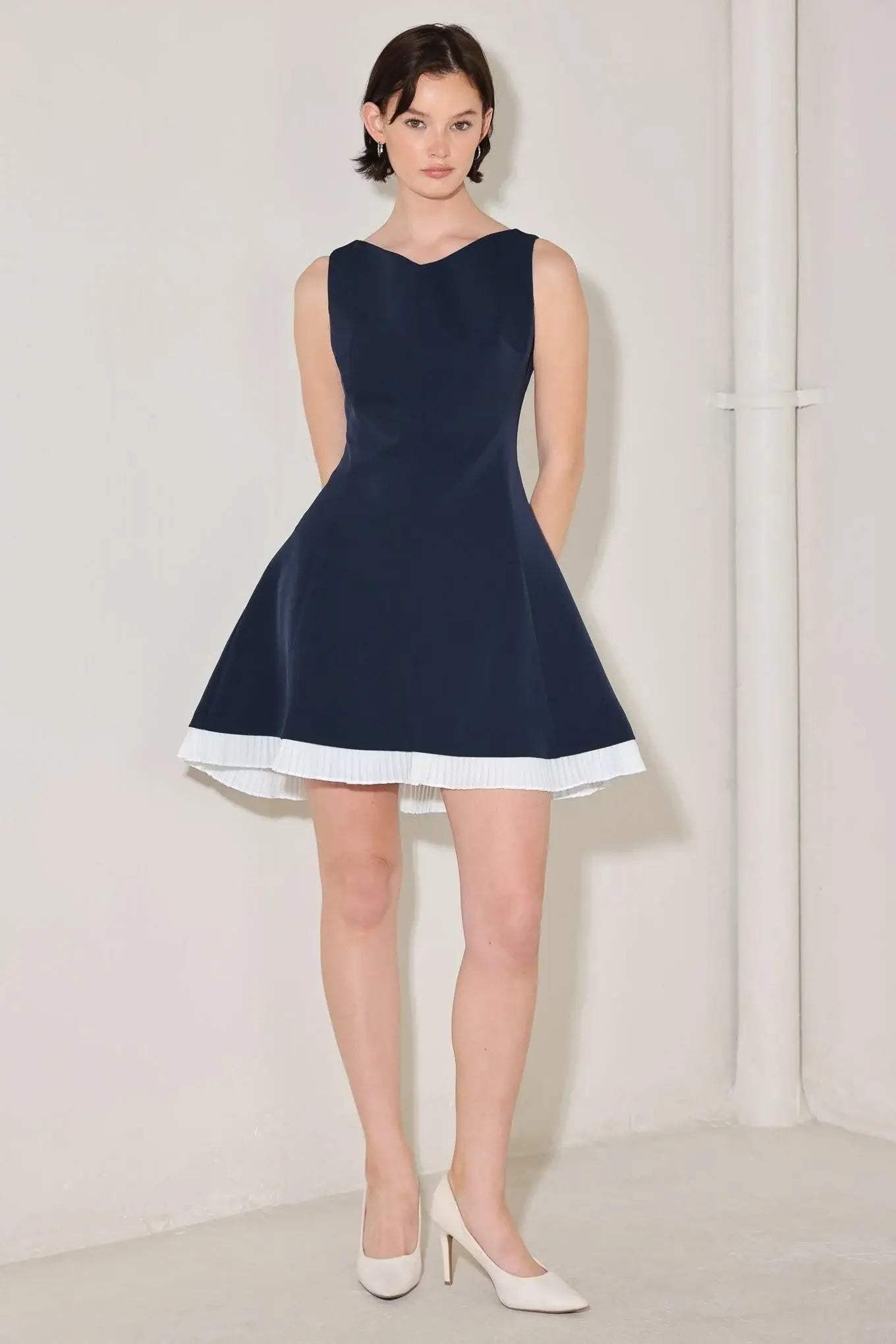 SWEET ESCAPE WOVEN MINI DRESS - Flying Tomato - Flyclothing LLC