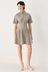 PARK AVENUE WOVEN MINI DRESS