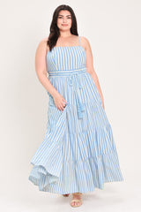 ROSY BREEZE WOVEN ANKLE DRESS - Flying Tomato - Flyclothing LLC