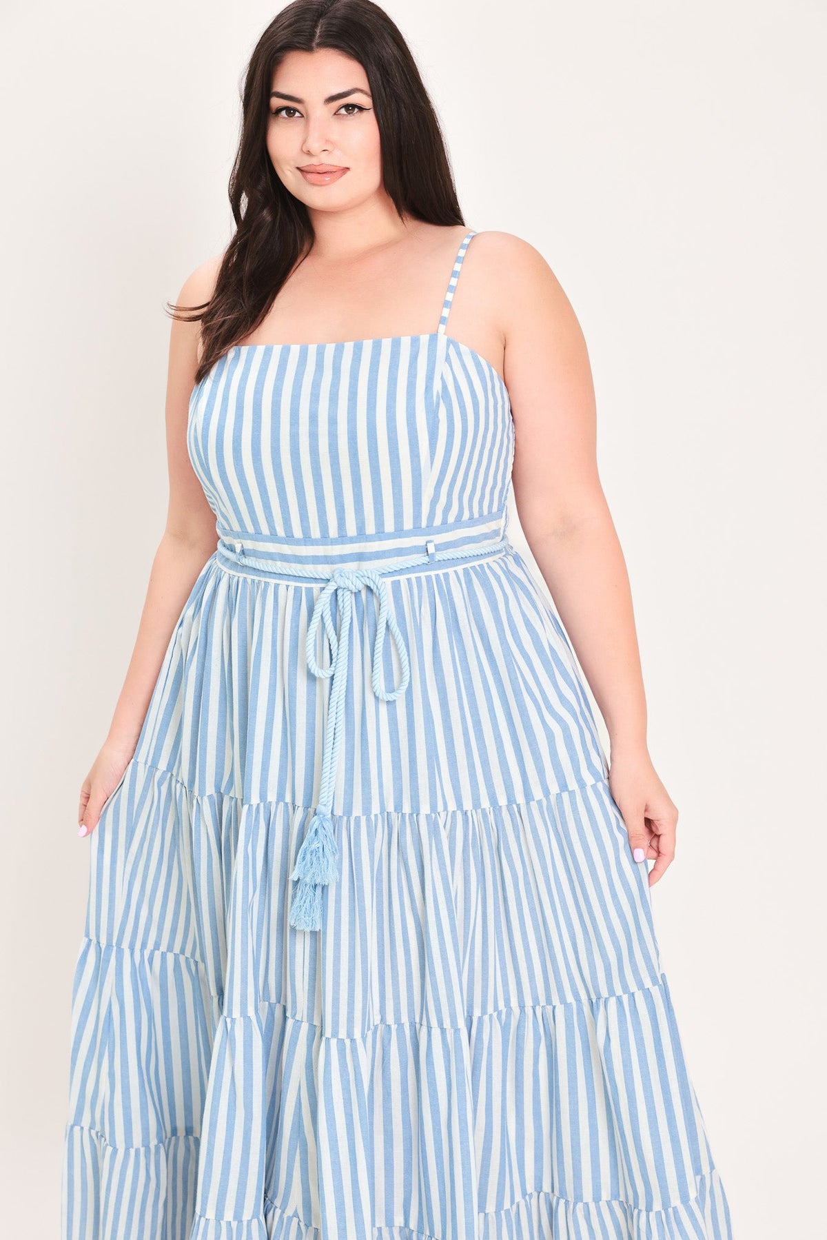ROSY BREEZE WOVEN ANKLE DRESS - Flying Tomato - Flyclothing LLC