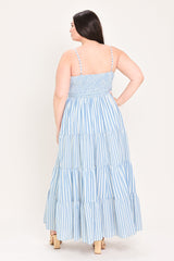 ROSY BREEZE WOVEN ANKLE DRESS - Flying Tomato - Flyclothing LLC