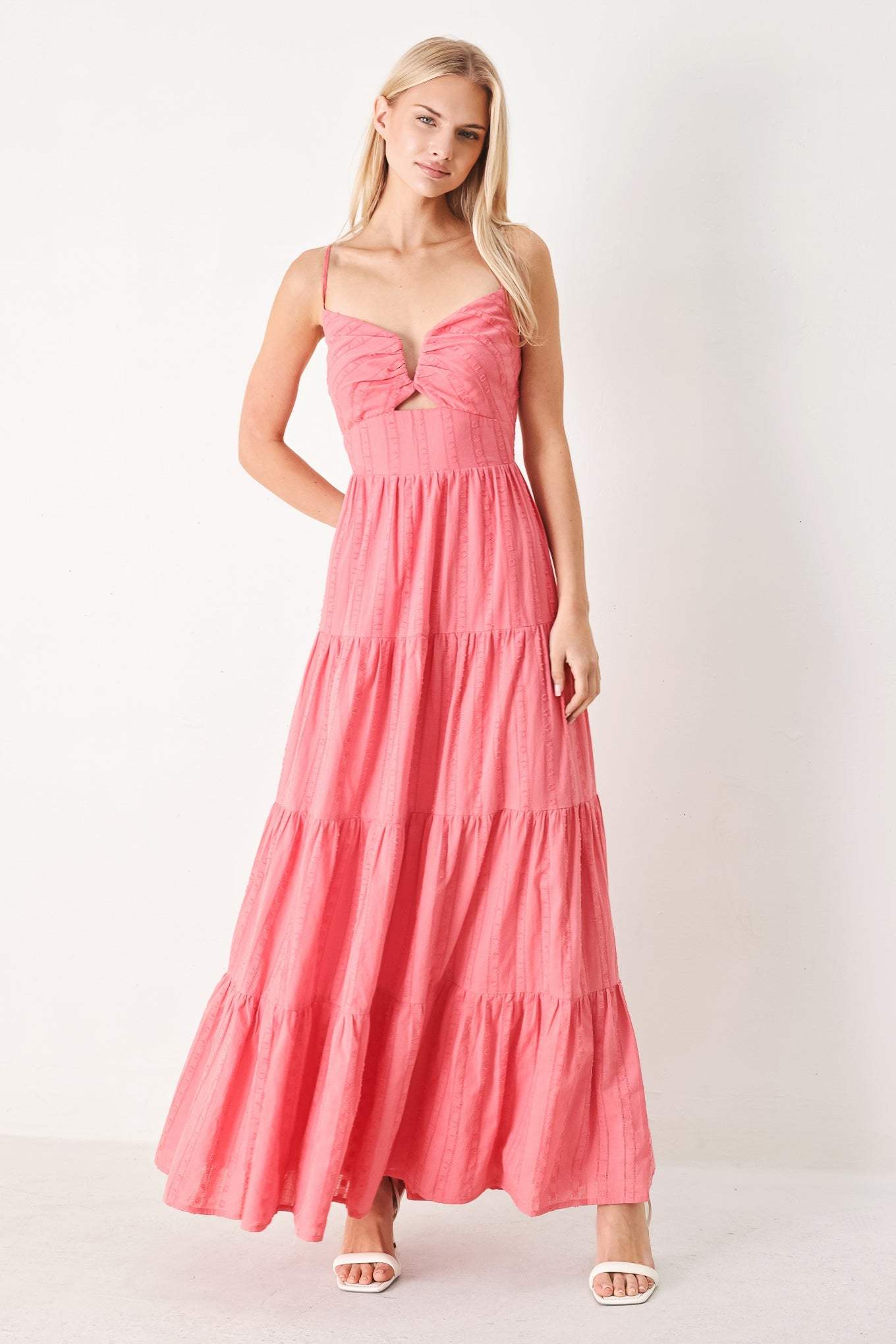 SWEET ESCAPE WOVEN MAXI DRESS - Flying Tomato - Flyclothing LLC