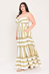 SUNKISSED BOARDWALK WOVEN MAXI DRESS - Flying Tomato - Flyclothing LLC