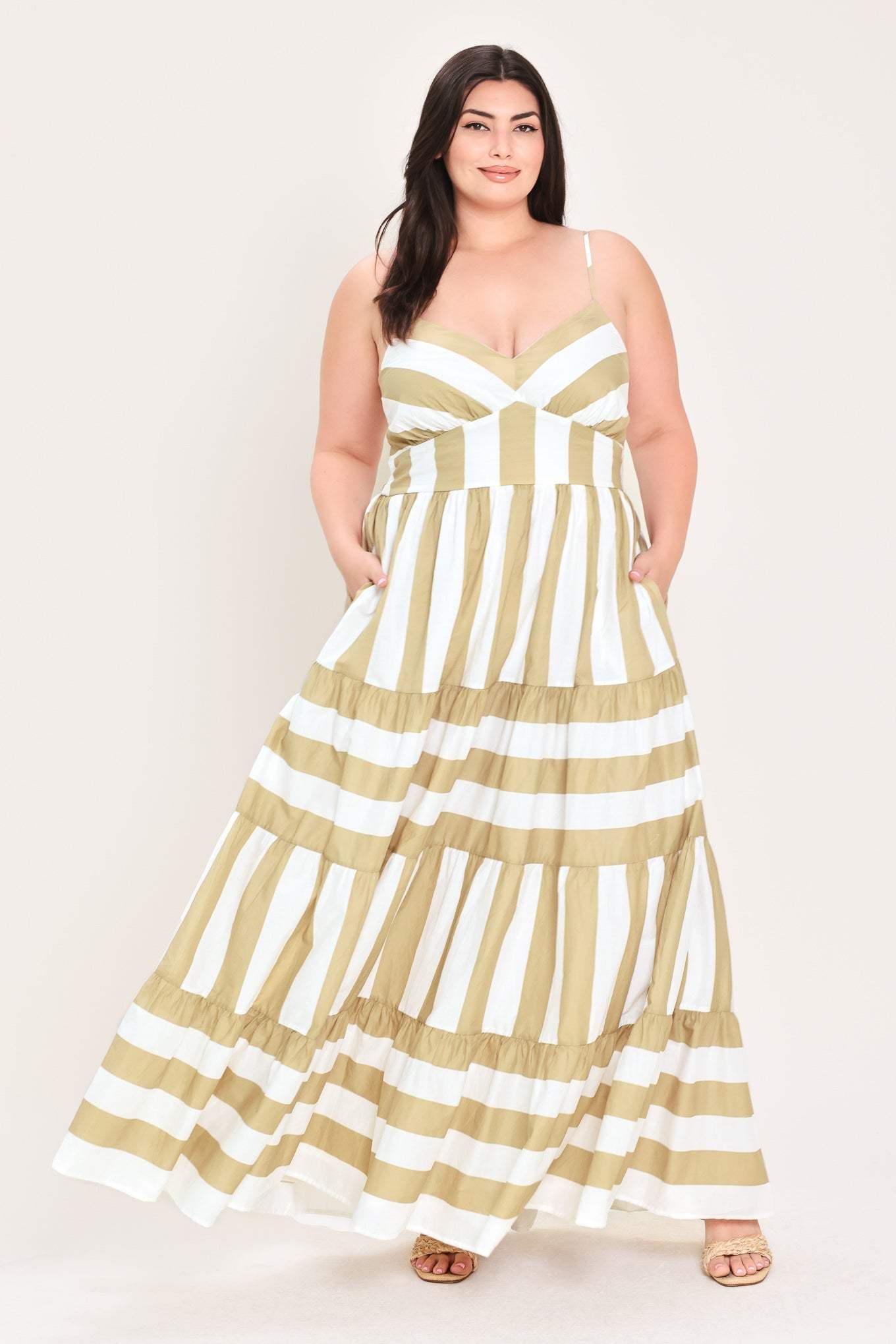 SUNKISSED BOARDWALK WOVEN MAXI DRESS - Flying Tomato - Flyclothing LLC