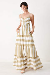 SUNKISSED BOARDWALK WOVEN MAXI DRESS - Flying Tomato - Flyclothing LLC