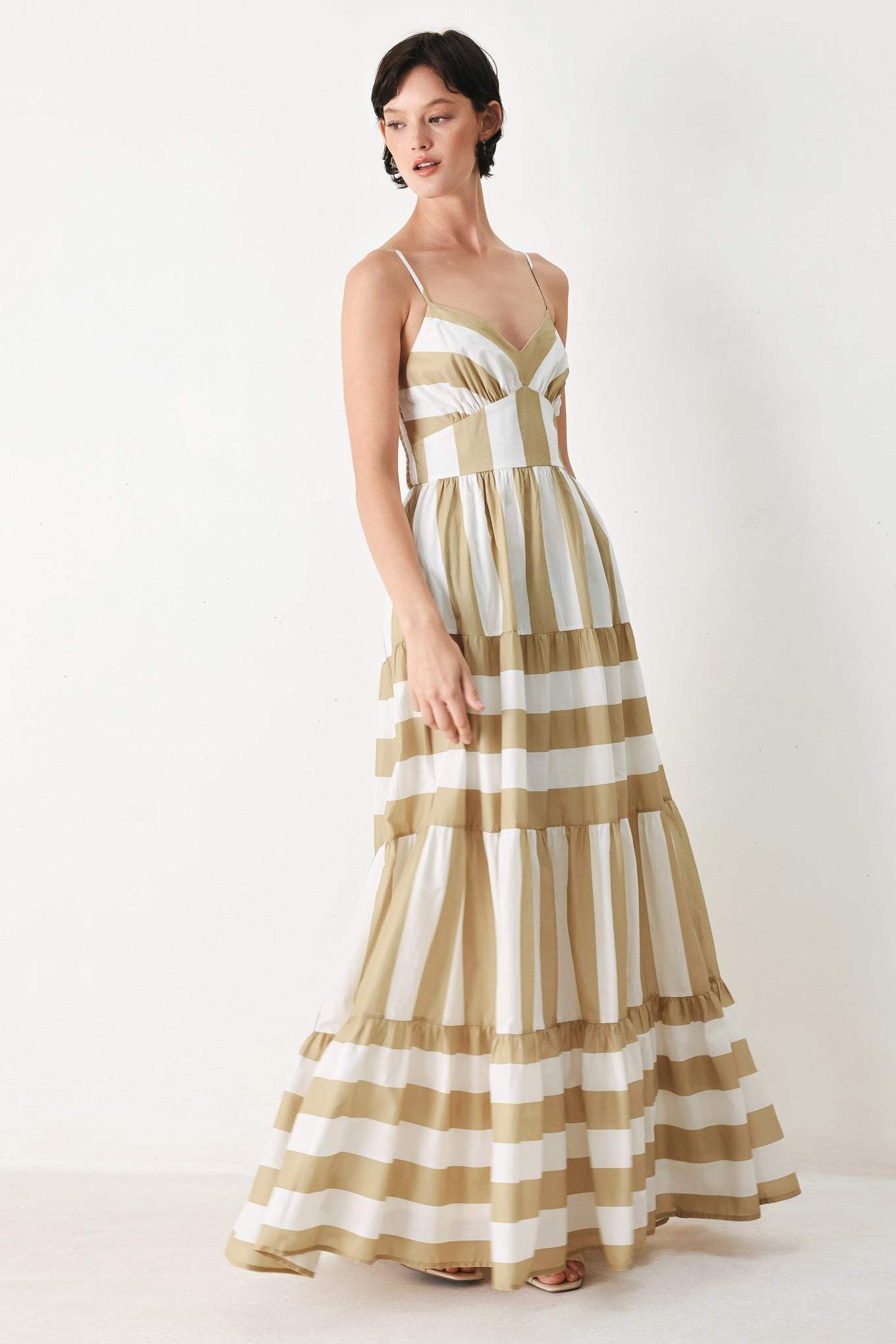SUNKISSED BOARDWALK WOVEN MAXI DRESS - Flying Tomato - Flyclothing LLC