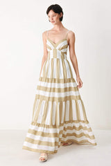 SUNKISSED BOARDWALK WOVEN MAXI DRESS - Flying Tomato - Flyclothing LLC