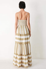 SUNKISSED BOARDWALK WOVEN MAXI DRESS - Flying Tomato - Flyclothing LLC