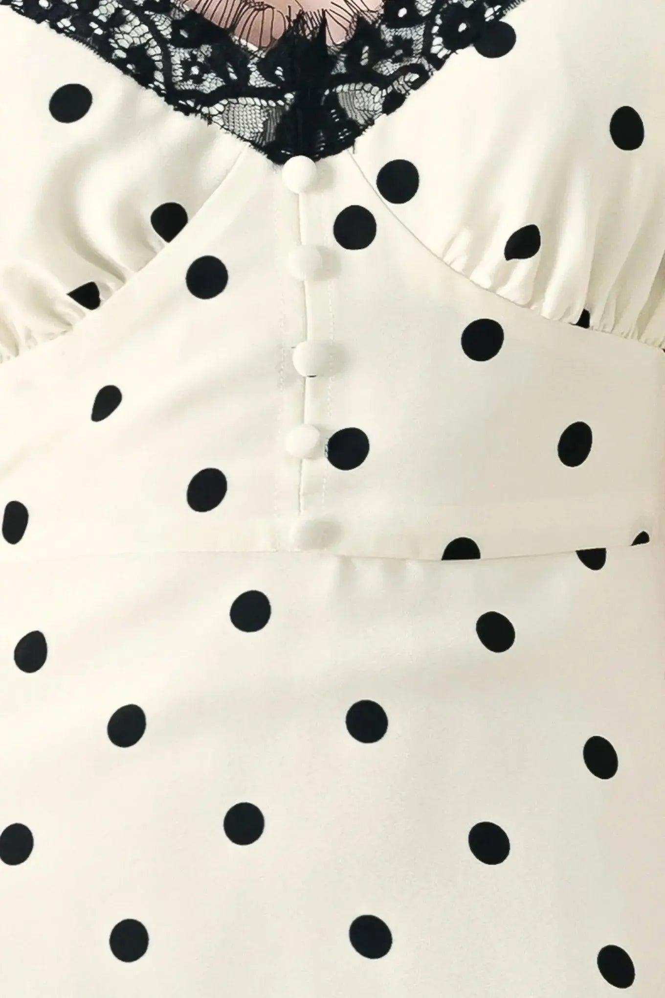 DOTTY SWEETHEART WOVEN MIDI DRESS - Flying Tomato - Flyclothing LLC