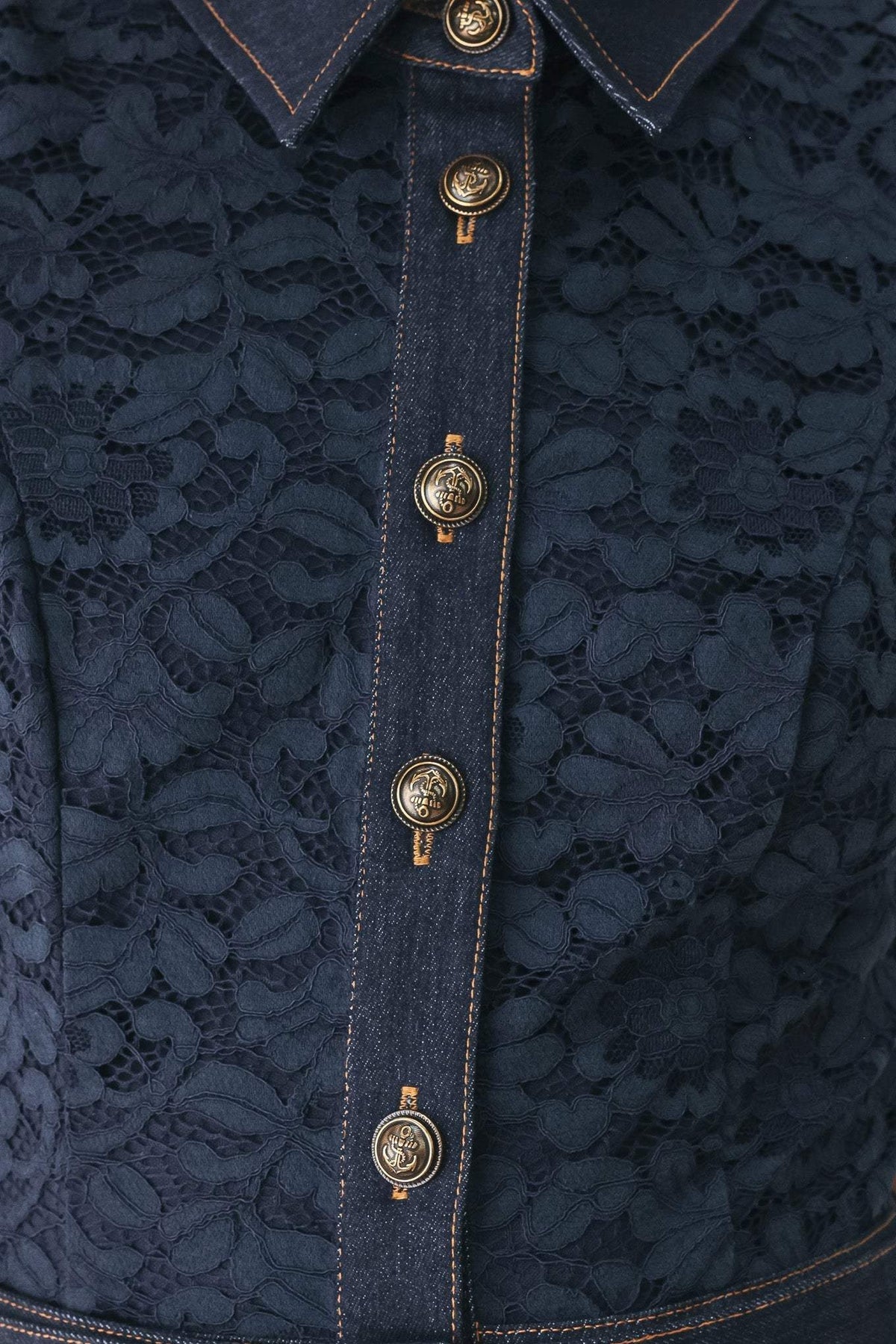 EVENING LACE CHAPTER WOVEN MIDI DRESS - Flying Tomato - Flyclothing LLC