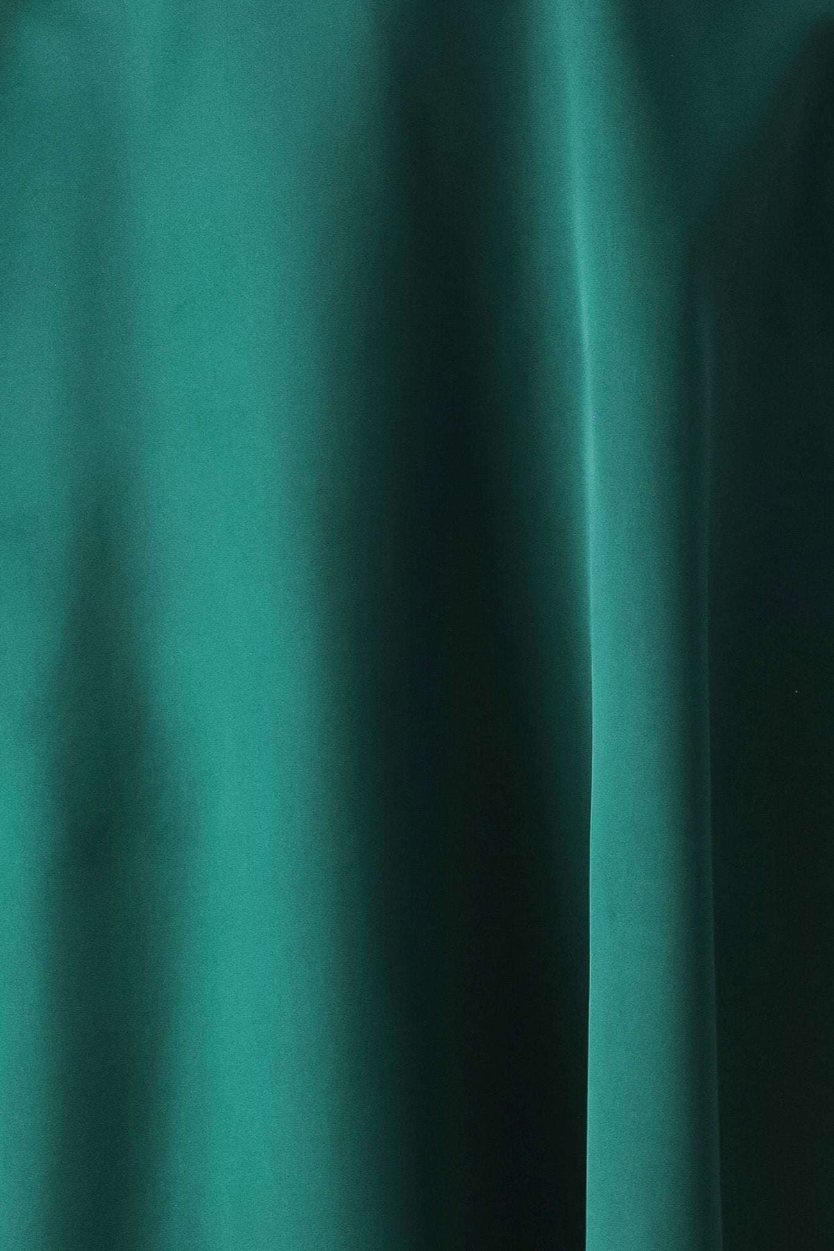 EMERALD ELEGANCE GREEN ONE-SHOULDER BELTED MIDI DRESS - Flying Tomato - Flyclothing LLC