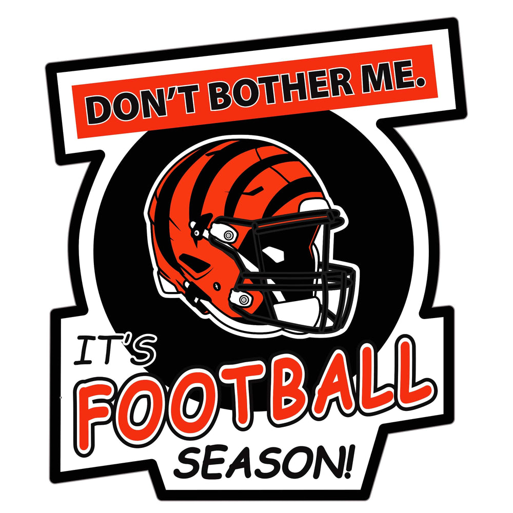 Cincinnati Bengals Don't Bother Me Auto Decal - Cincinnati Bengals