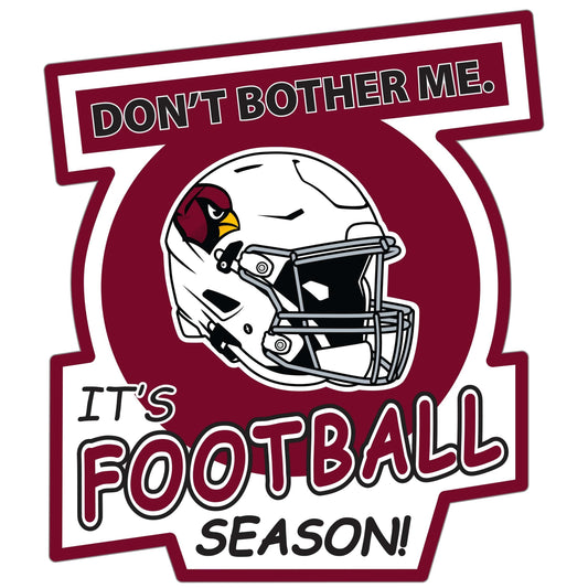 Arizona Cardinals Don't Bother Me Auto Decal - Arizona Cardinals