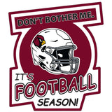 Arizona Cardinals Don't Bother Me Auto Decal - Arizona Cardinals