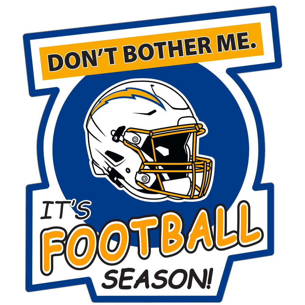 Los Angeles Chargers Don't Bother Me Auto Decal - Los Angeles Chargers