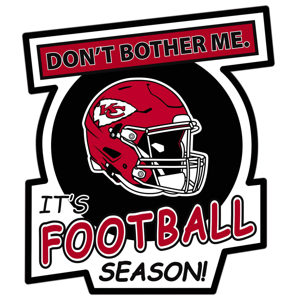 Kansas City Chiefs Don't Bother Me Auto Decal - Kansas City Chiefs