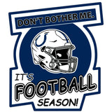 Indianapolis Colts Don't Bother Me Auto Decal - Indianapolis Colts