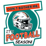 Miami Dolphins Don't Bother Me Auto Decal - Miami Dolphins