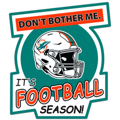 Miami Dolphins Don't Bother Me Auto Decal - Miami Dolphins