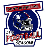 New York Giants Don't Bother Me Auto Decal - New York Giants