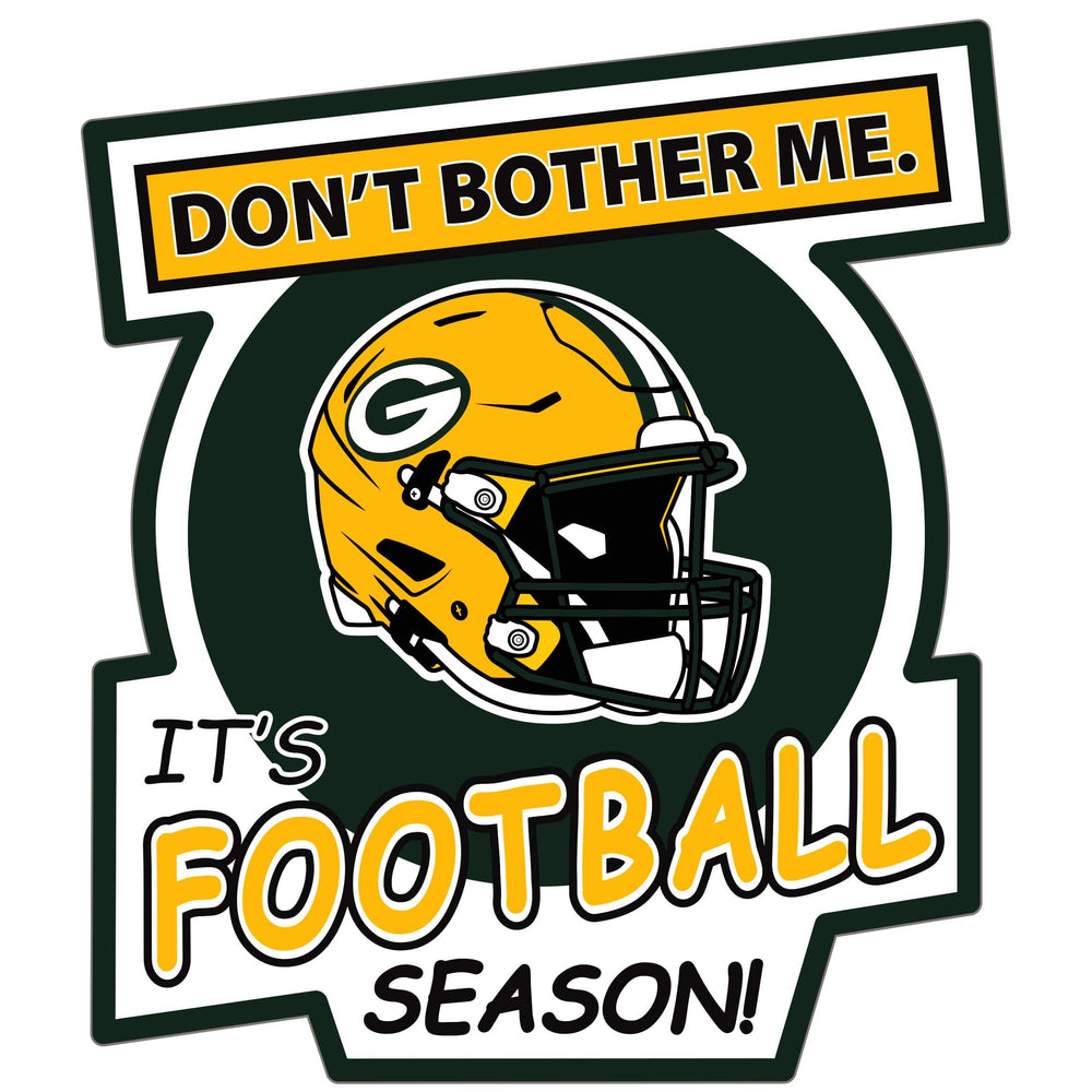 Green Bay Packers Don't Bother Me Auto Decal - Green Bay Packers