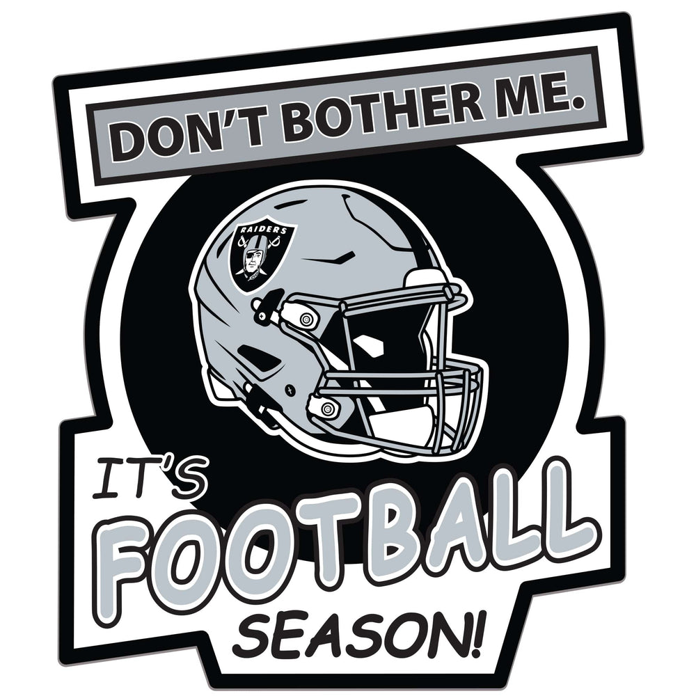Las Vegas Raiders Don't Bother Me Auto Decal - Las Vegas Raiders
