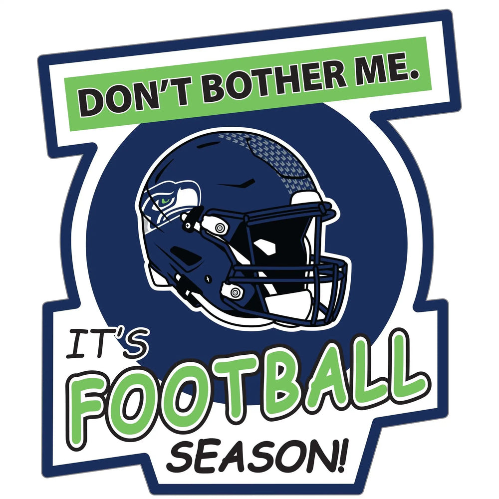 Seattle Seahawks Don't Bother Me Auto Decal - Seattle Seahawks