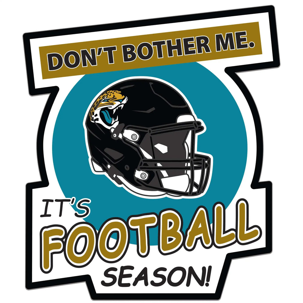 Jacksonville Jaguars Don't Bother Me Auto Decal - Jacksonville Jaguars