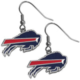 Buffalo Bills Chrome Dangle Earrings - Buffalo Bills - Flyclothing LLC