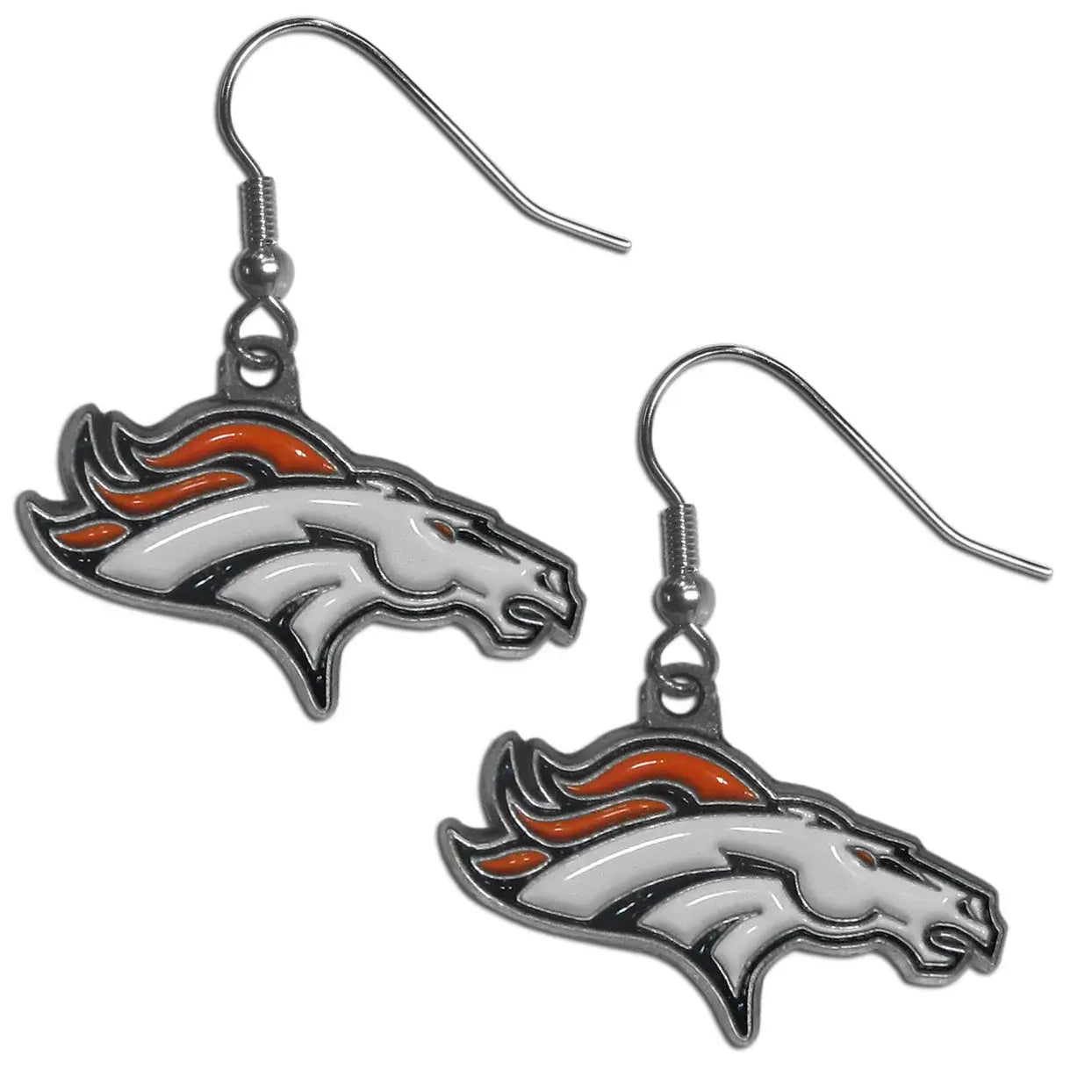 Denver Broncos Dangle Earrings - Denver Broncos - Flyclothing LLC