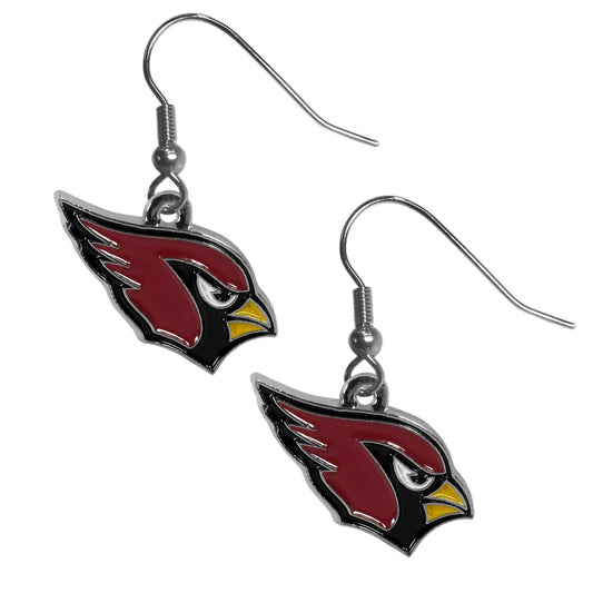 Arizona Cardinals Chrome Dangle Earrings - Arizona Cardinals - Flyclothing LLC