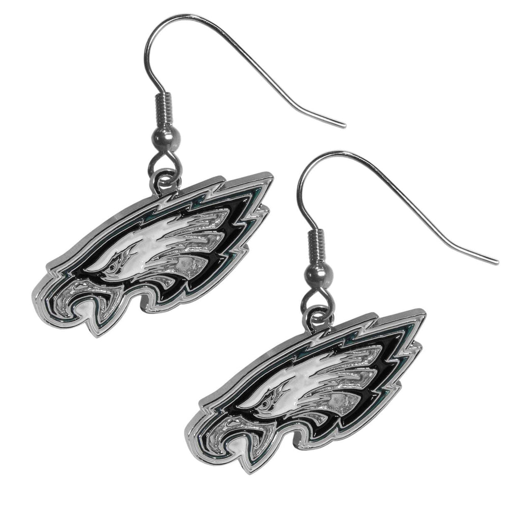 Philadelphia Eagles Chrome Dangle Earrings - Philadelphia Eagles - Flyclothing LLC