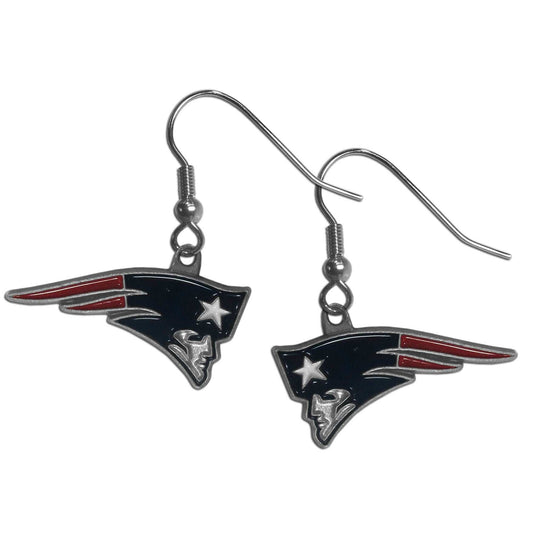 New England Patriots Dangle Earrings - New England Patriots - Flyclothing LLC