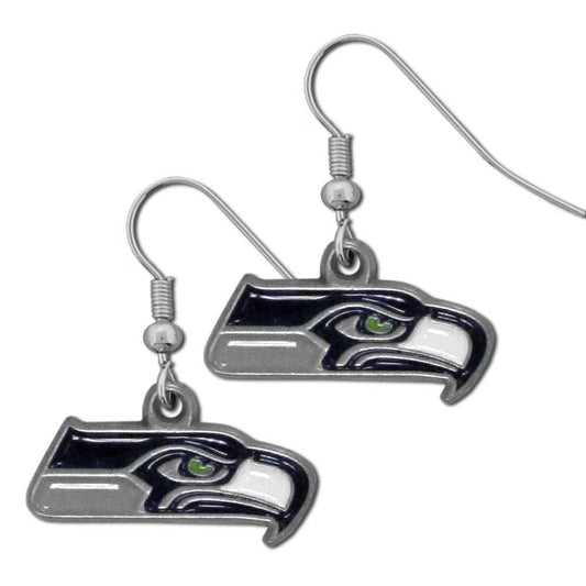 Seattle Seahawks Dangle Earrings - Seattle Seahawks - Flyclothing LLC