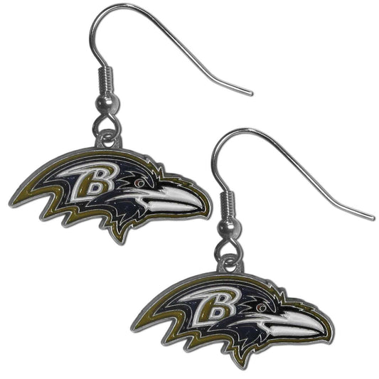 Baltimore Ravens Dangle Earrings - Baltimore Ravens - Flyclothing LLC