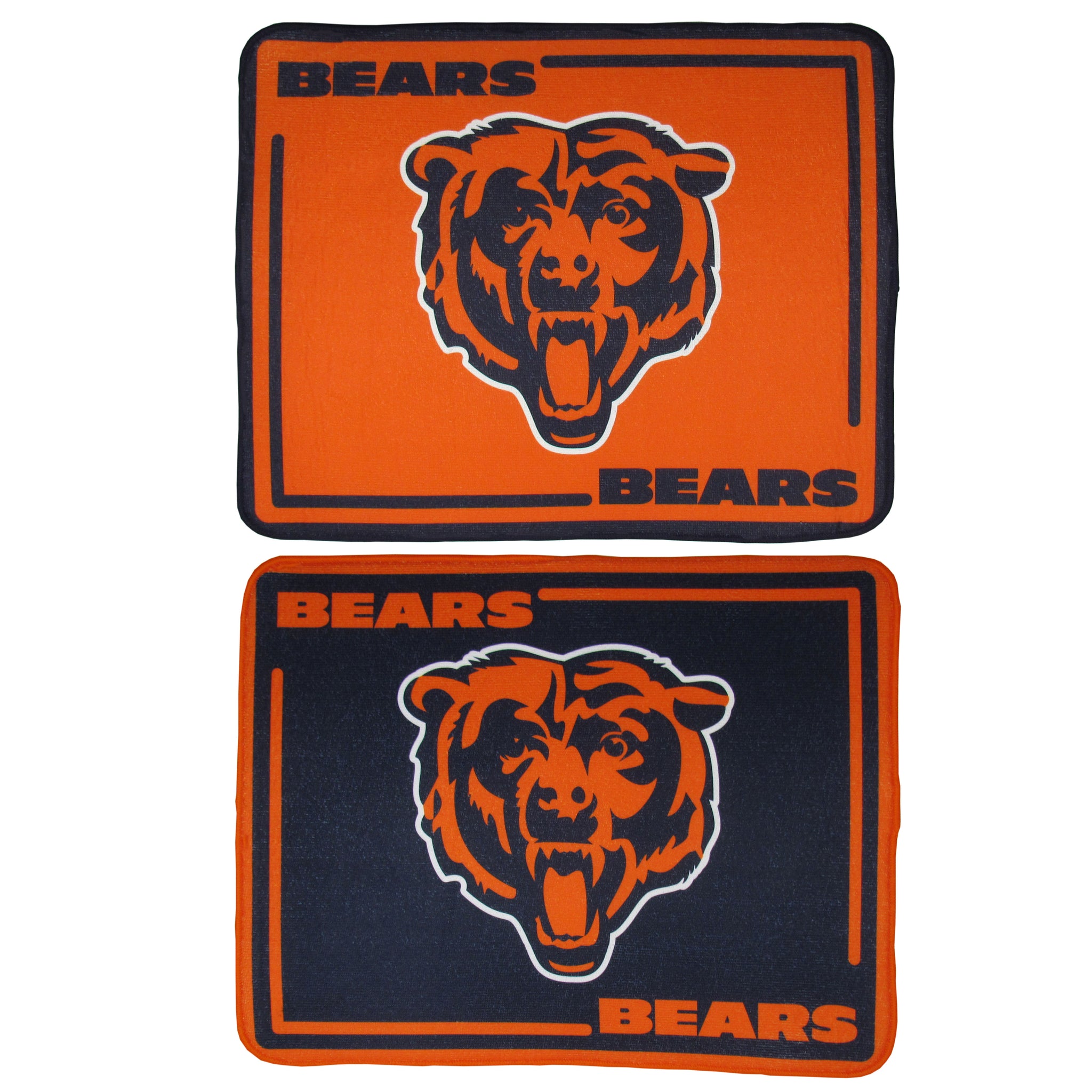 Chicago Bears Microfiber Drying Mat, 2pk