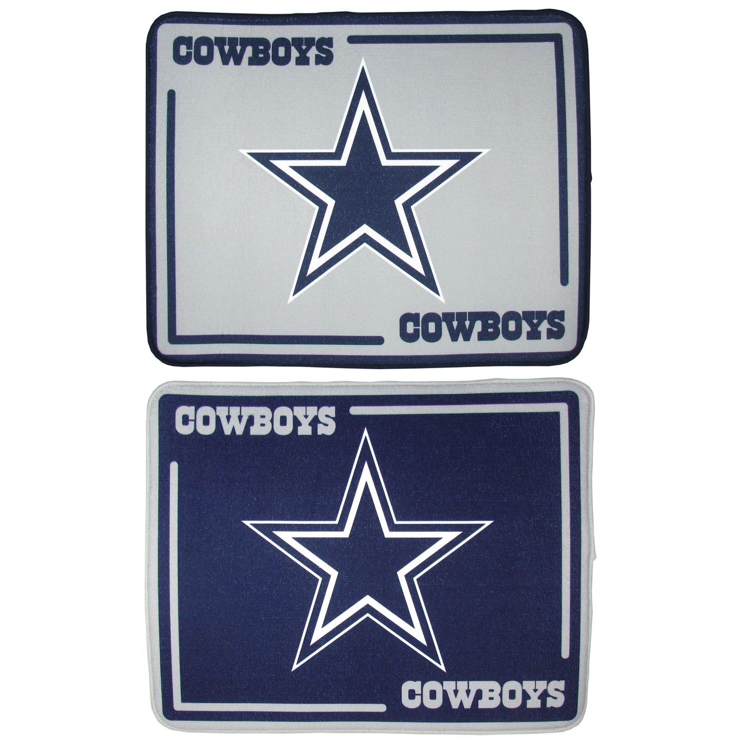 Dallas Cowboys Microfiber Drying Mat, 2pk